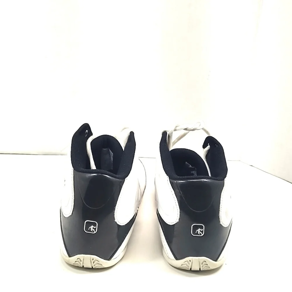 AND1 Boys Basketball Shoes Black & White Athletic Sneakers Size 6